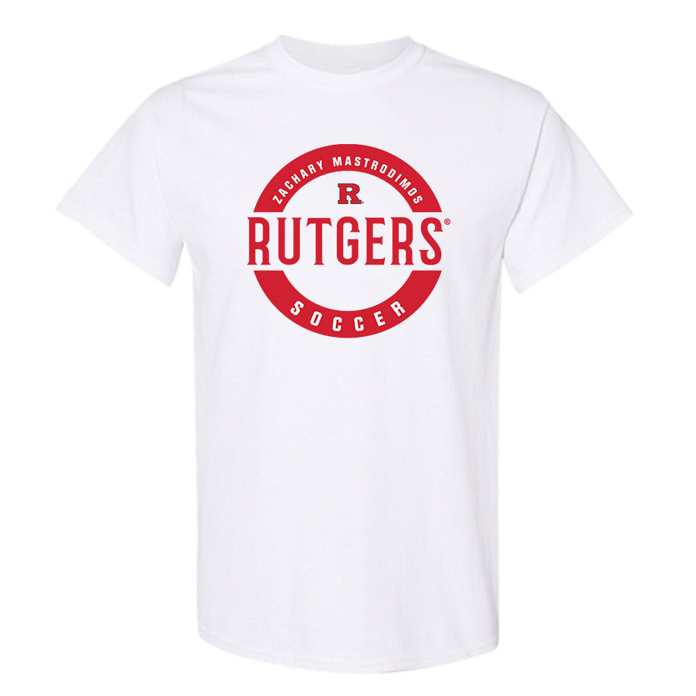 Rutgers - NCAA Men's Soccer : Zachary Mastrodimos - Classic Fashion Shersey T-Shirt-0