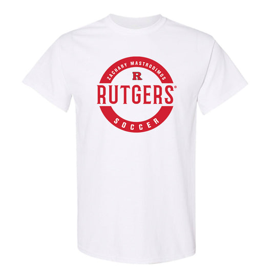 Rutgers - NCAA Men's Soccer : Zachary Mastrodimos - Classic Fashion Shersey T-Shirt-0