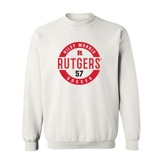 Rutgers - NCAA Women's Soccer : Riley Morris - Classic Fashion Shersey Crewneck Sweatshirt-0