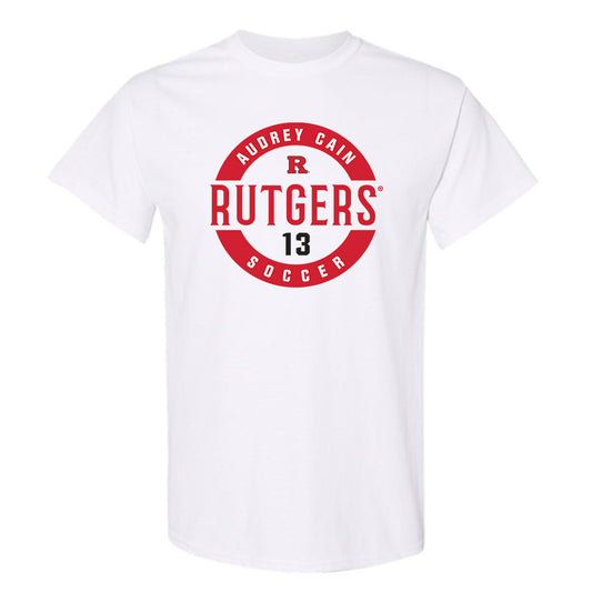 Rutgers - NCAA Women's Soccer : Audrey Cain - Classic Fashion Shersey T-Shirt