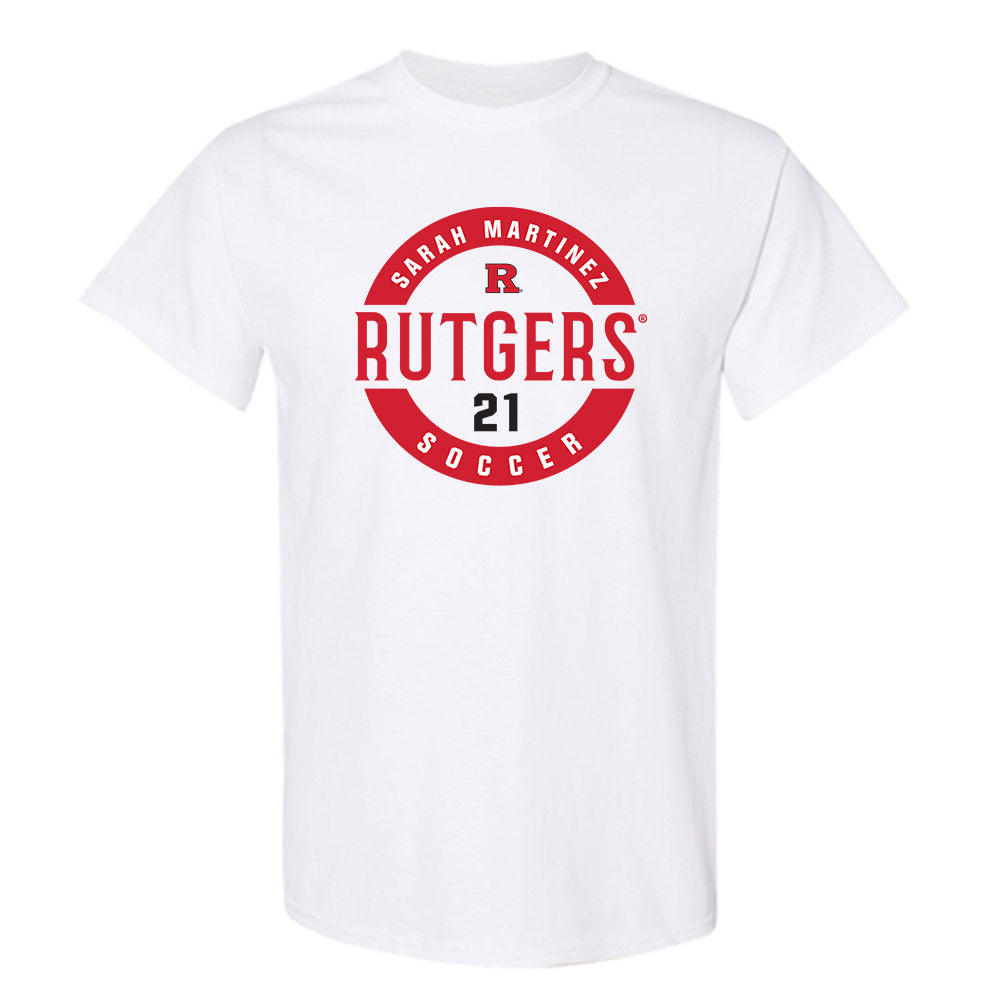 Rutgers - NCAA Women's Soccer : Sarah Martinez - Classic Fashion Shersey T-Shirt-0