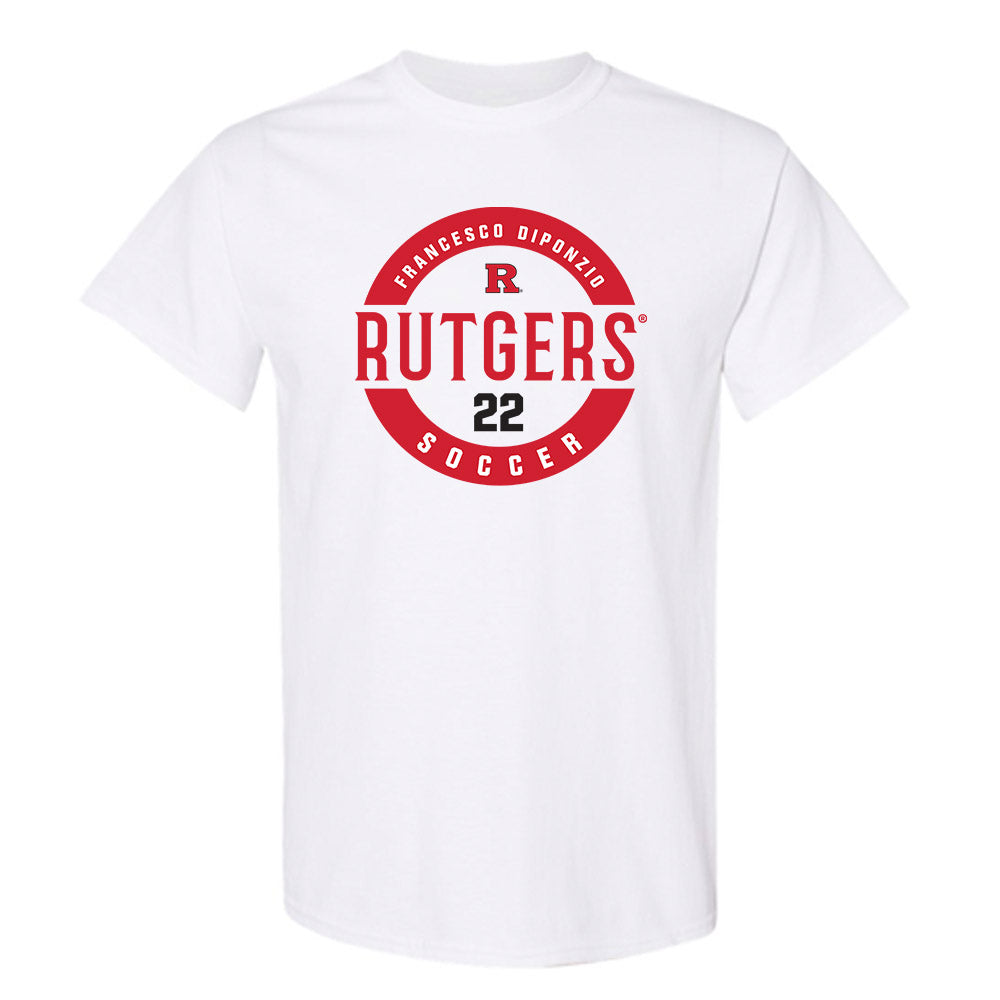 Rutgers - NCAA Men's Soccer : Francesco Diponzio - Classic Fashion Shersey T-Shirt-0
