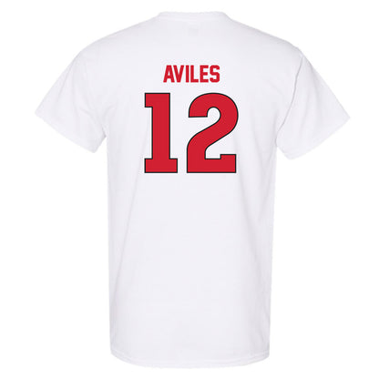 Rutgers - NCAA Men's Soccer : Lenny Aviles - Replica Shersey T-Shirt-1