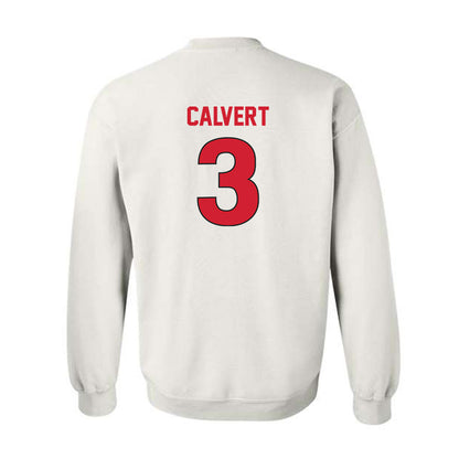 Rutgers - NCAA Women's Soccer : Lilia Calvert - Replica Shersey Crewneck Sweatshirt-1