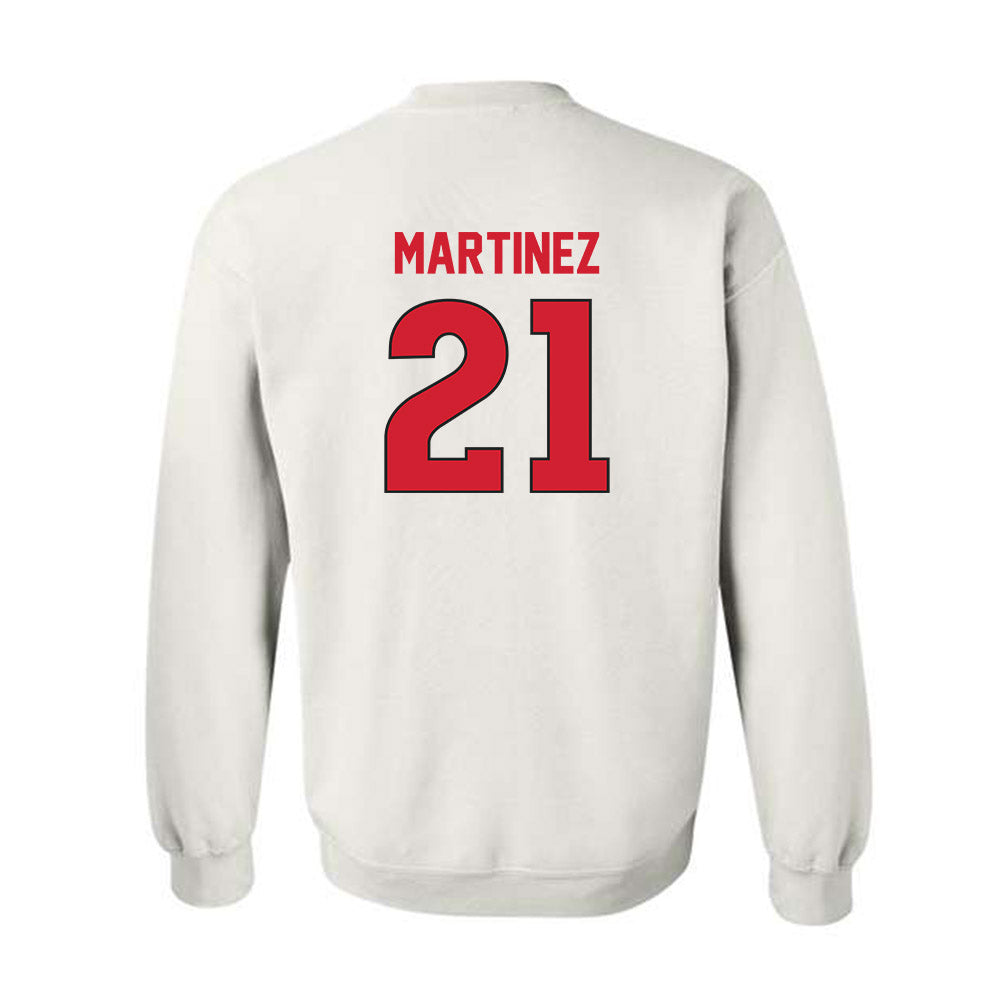 Rutgers - NCAA Women's Soccer : Sarah Martinez - Replica Shersey Crewneck Sweatshirt-1