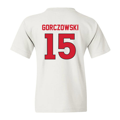 Rutgers - NCAA Men's Soccer : Simon Gorczowski - Replica Shersey Youth T-Shirt-1