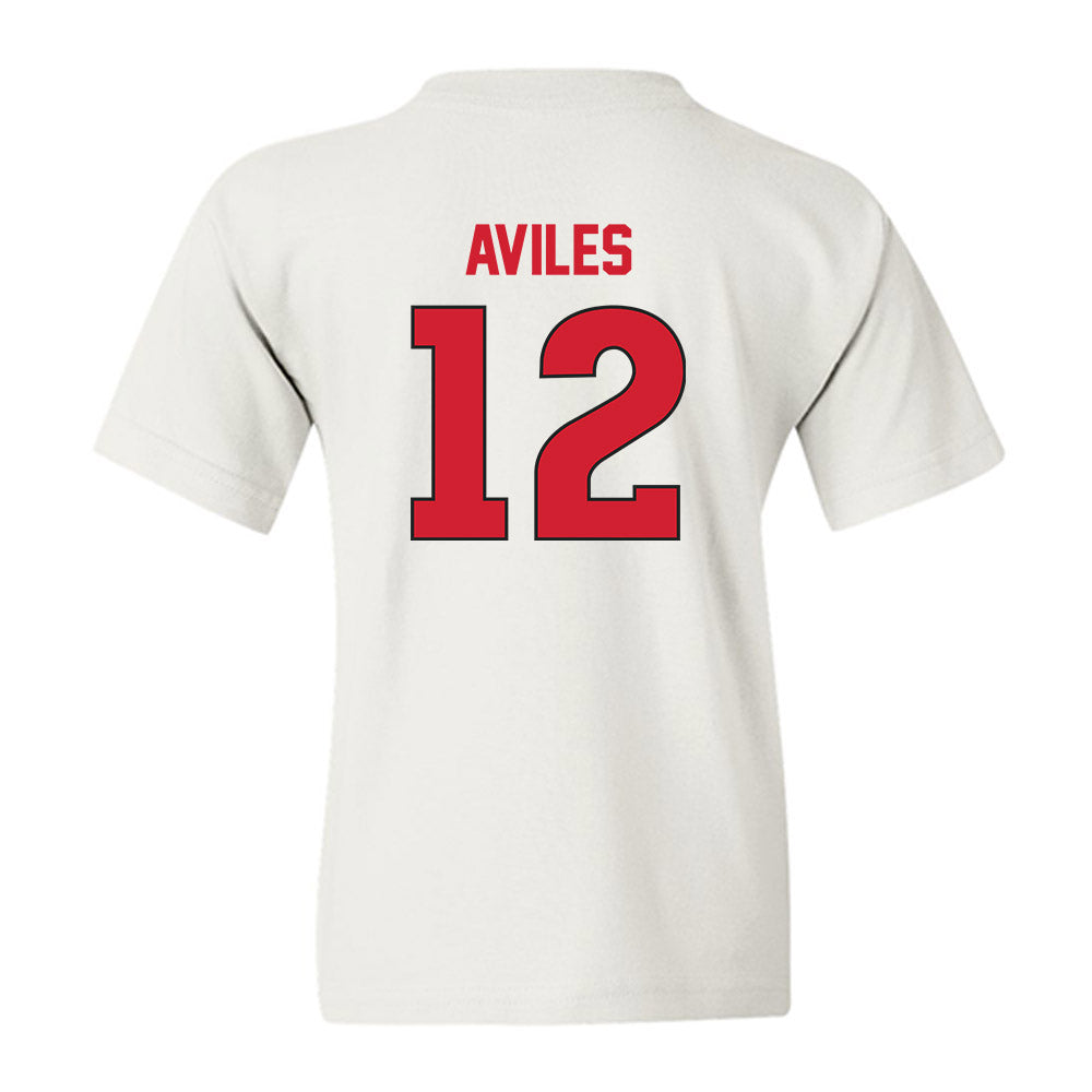 Rutgers - NCAA Men's Soccer : Lenny Aviles - Replica Shersey Youth T-Shirt-1