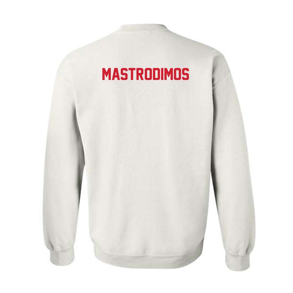 Rutgers - NCAA Men's Soccer : Zachary Mastrodimos - Replica Shersey Crewneck Sweatshirt-1