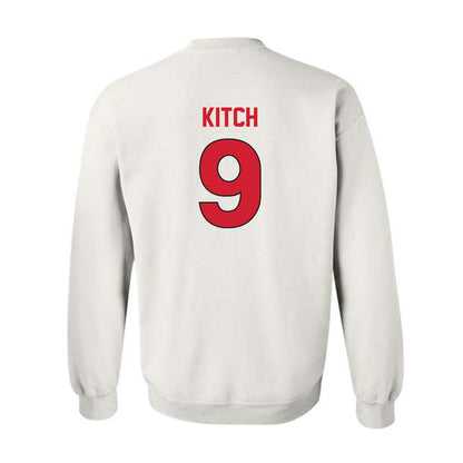 Rutgers - NCAA Men's Soccer : Andrew Kitch - Replica Shersey Crewneck Sweatshirt-1