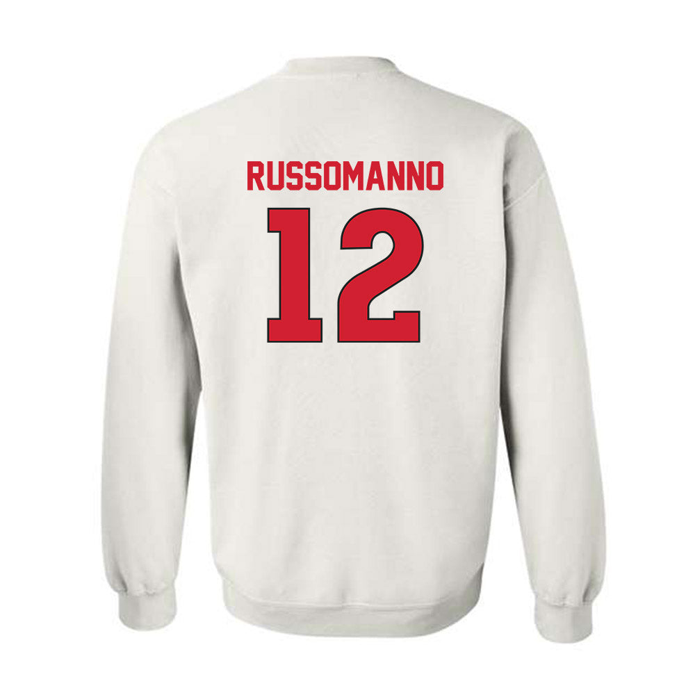 Rutgers - NCAA Women's Soccer : Olivia Russomanno - Replica Shersey Crewneck Sweatshirt-1