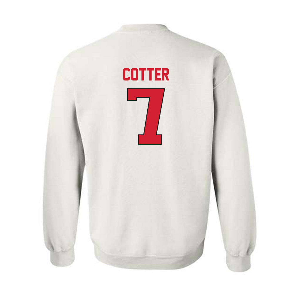 Rutgers - NCAA Women's Soccer : Kennedi Cotter - Replica Shersey Crewneck Sweatshirt-1