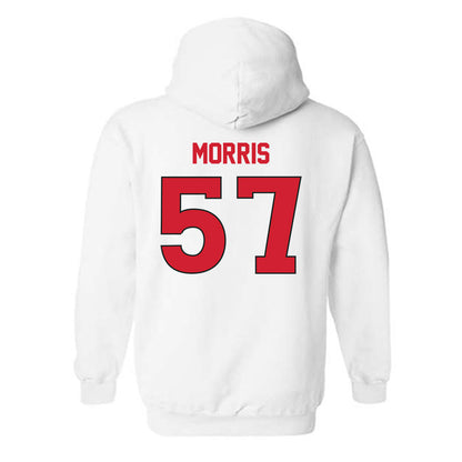 Rutgers - NCAA Women's Soccer : Riley Morris - Replica Shersey Hooded Sweatshirt-1