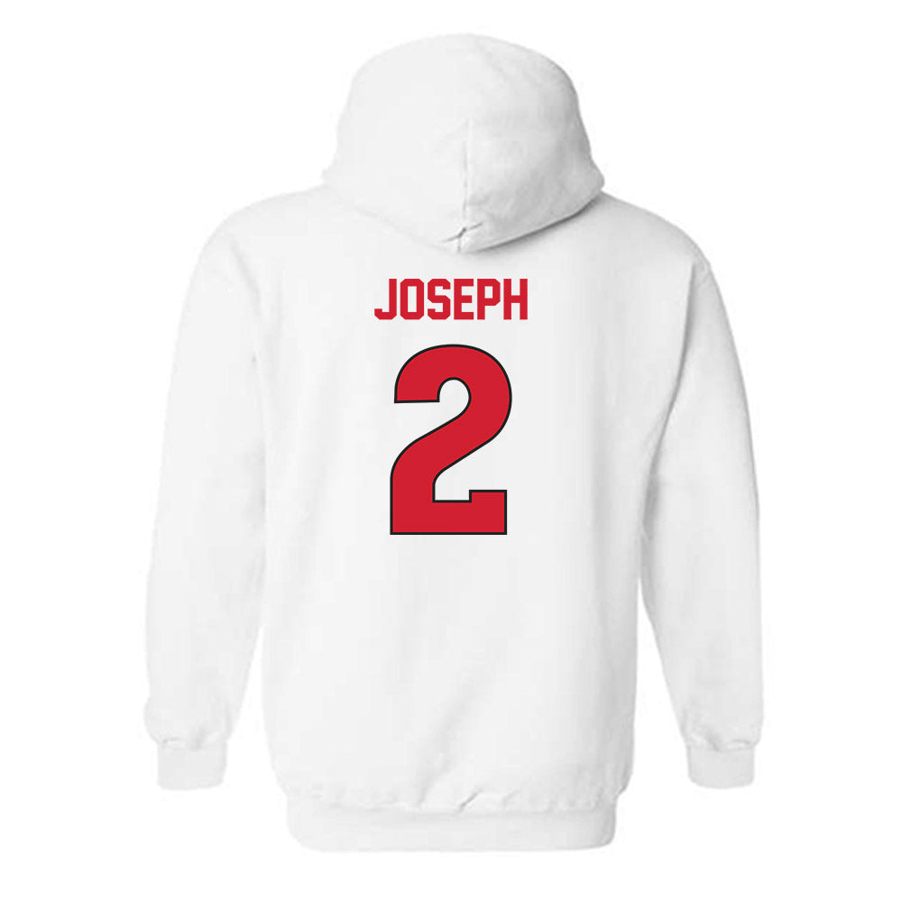 Rutgers - NCAA Women's Soccer : Julia Joseph - Replica Shersey Hooded Sweatshirt-1