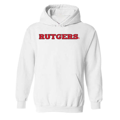 Rutgers - NCAA Men's Soccer : Zachary Mastrodimos - Replica Shersey Hooded Sweatshirt-0