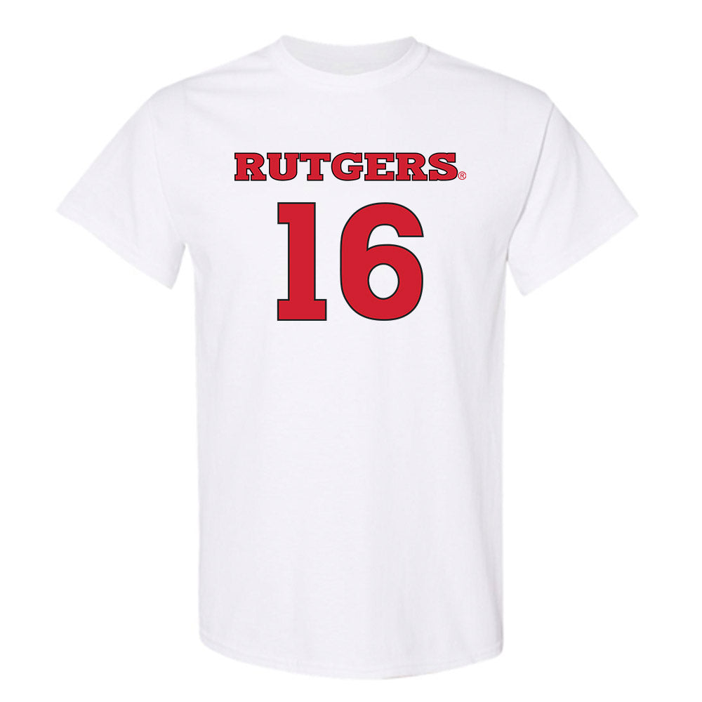 Rutgers - NCAA Men's Soccer : Dylan Carlson - Replica Shersey T-Shirt-0