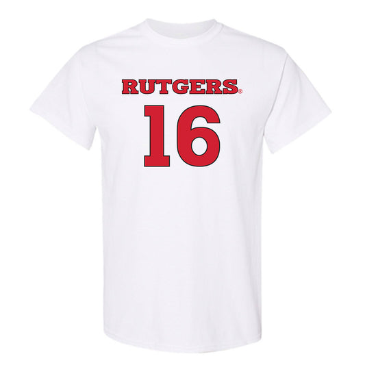 Rutgers - NCAA Men's Soccer : Dylan Carlson - Replica Shersey T-Shirt-0