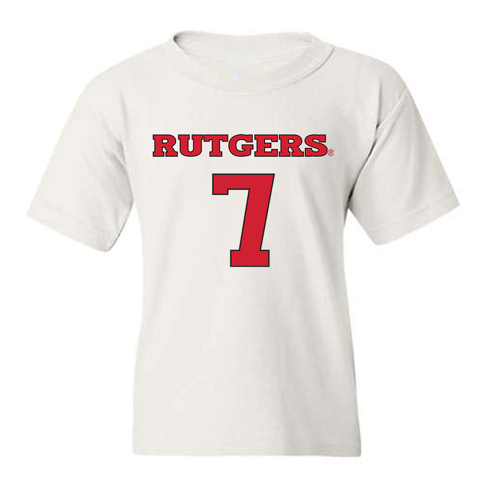Rutgers - NCAA Women's Soccer : Kennedi Cotter - Replica Shersey Youth T-Shirt-0