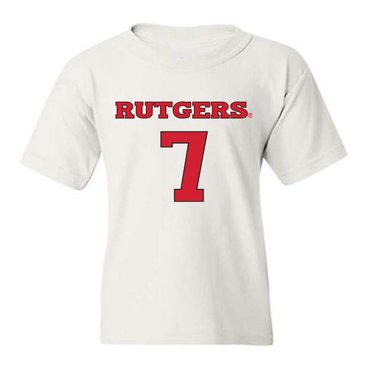 Rutgers - NCAA Women's Soccer : Kennedi Cotter - Replica Shersey Youth T-Shirt-0