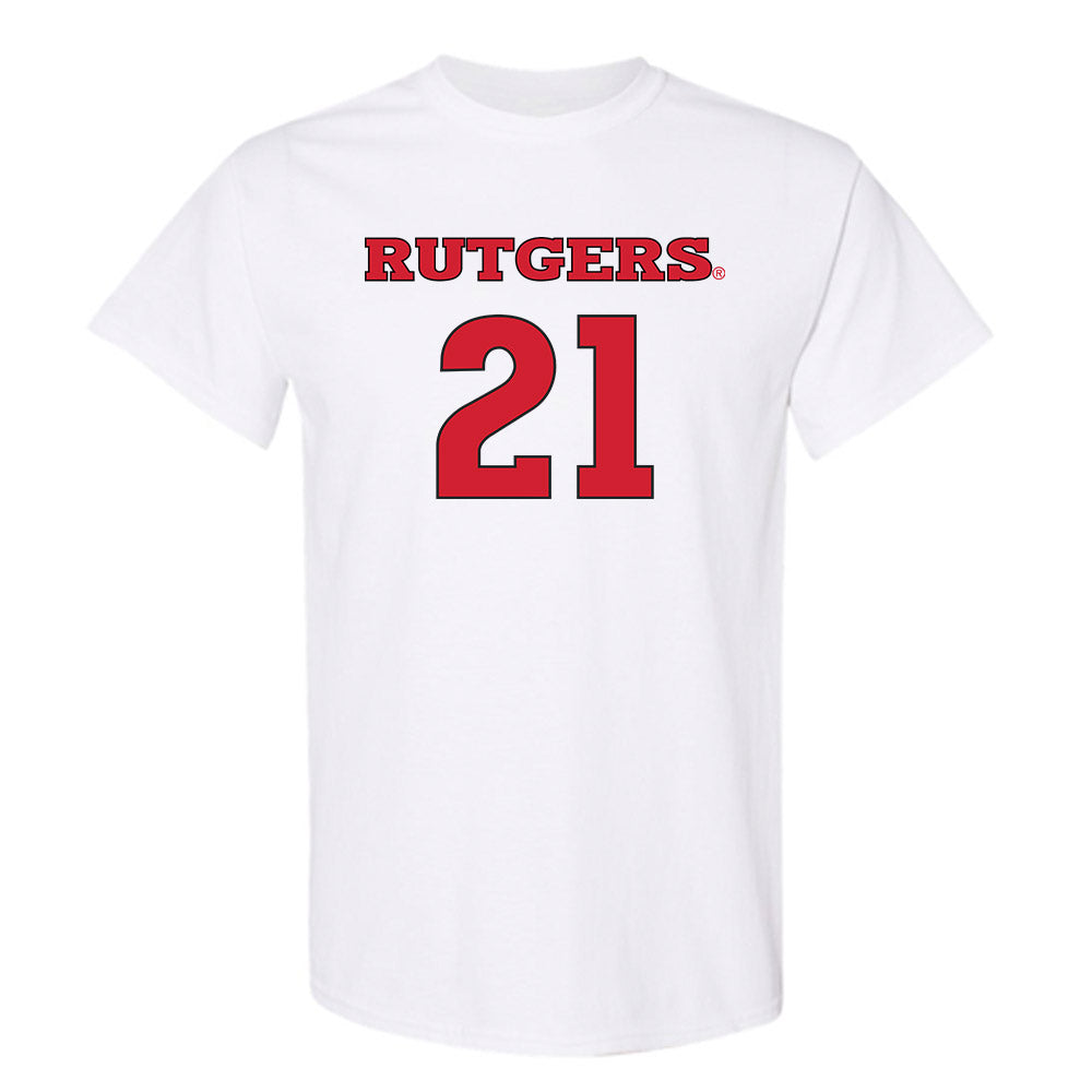 Rutgers - NCAA Women's Soccer : Sarah Martinez - Replica Shersey T-Shirt-0