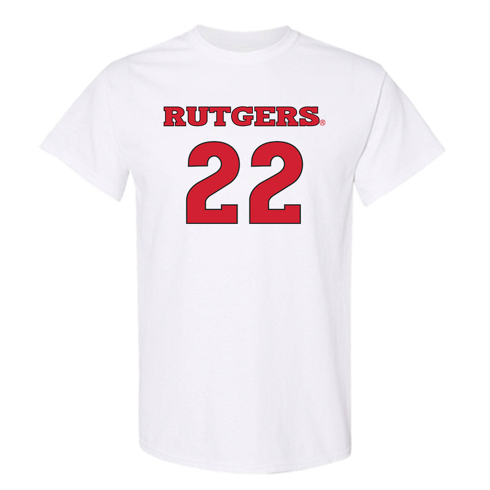 Rutgers - NCAA Men's Soccer : Francesco Diponzio - Replica Shersey T-Shirt-0
