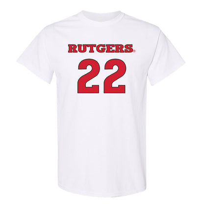 Rutgers - NCAA Men's Soccer : Francesco Diponzio - Replica Shersey T-Shirt-0
