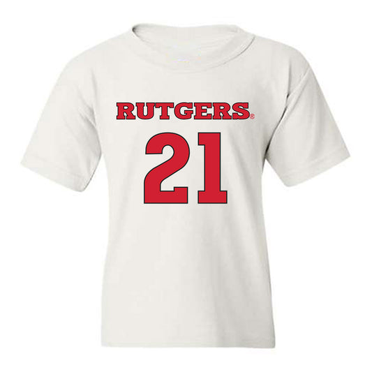 Rutgers - NCAA Women's Soccer : Sarah Martinez - Replica Shersey Youth T-Shirt-0