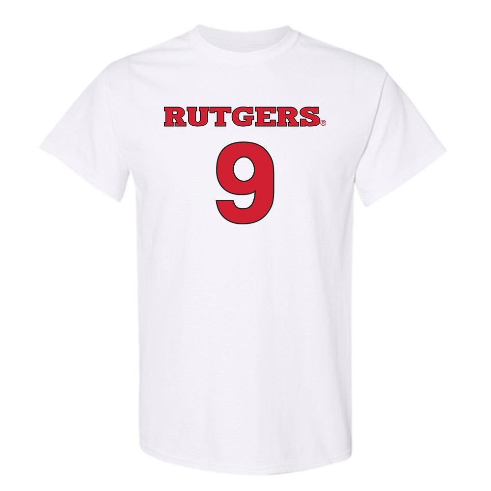 Rutgers - NCAA Men's Soccer : Andrew Kitch - Replica Shersey T-Shirt-0