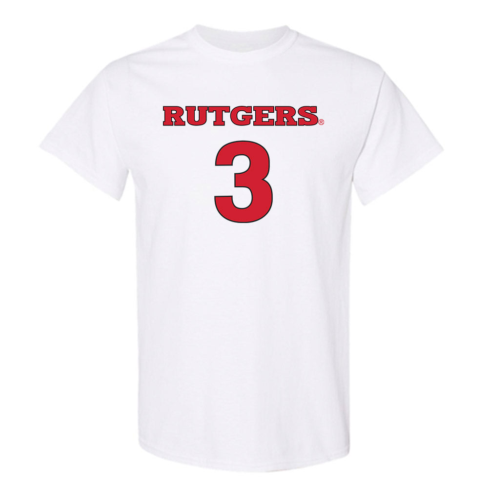 Rutgers - NCAA Women's Soccer : Lilia Calvert - Replica Shersey T-Shirt-0