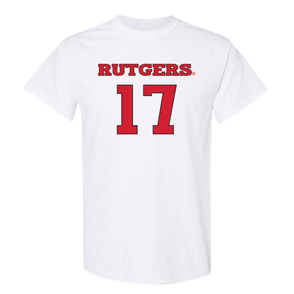 Rutgers - NCAA Women's Soccer : Ashley Baran - Replica Shersey T-Shirt-0