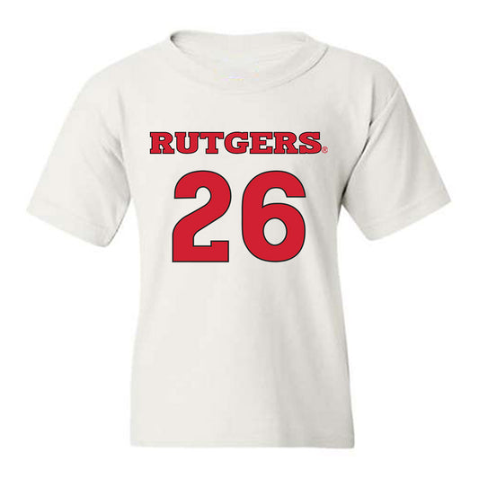 Rutgers - NCAA Men's Soccer : Erick Ruiz - Replica Shersey Youth T-Shirt-0