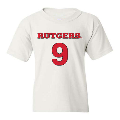 Rutgers - NCAA Men's Soccer : Andrew Kitch - Replica Shersey Youth T-Shirt-0