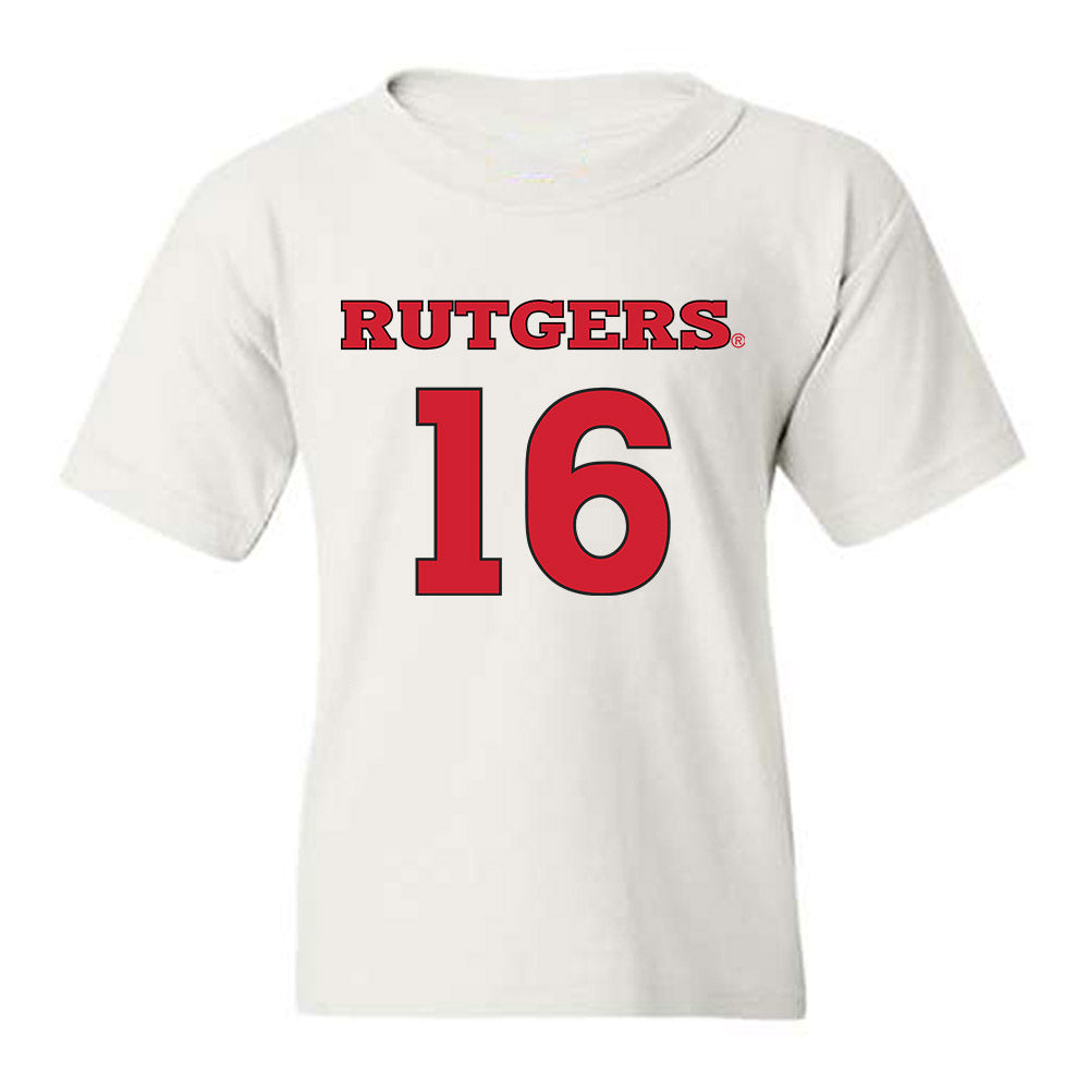 Rutgers - NCAA Women's Soccer : Jayme Malanda - Replica Shersey Youth T-Shirt-0