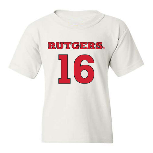 Rutgers - NCAA Women's Soccer : Jayme Malanda - Replica Shersey Youth T-Shirt-0