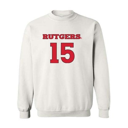 Rutgers - NCAA Women's Soccer : Lily Phillips - Replica Shersey Crewneck Sweatshirt-0