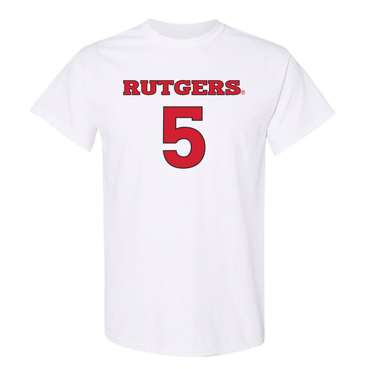 Rutgers - NCAA Women's Soccer : Bea Tinoco - Replica Shersey T-Shirt-0