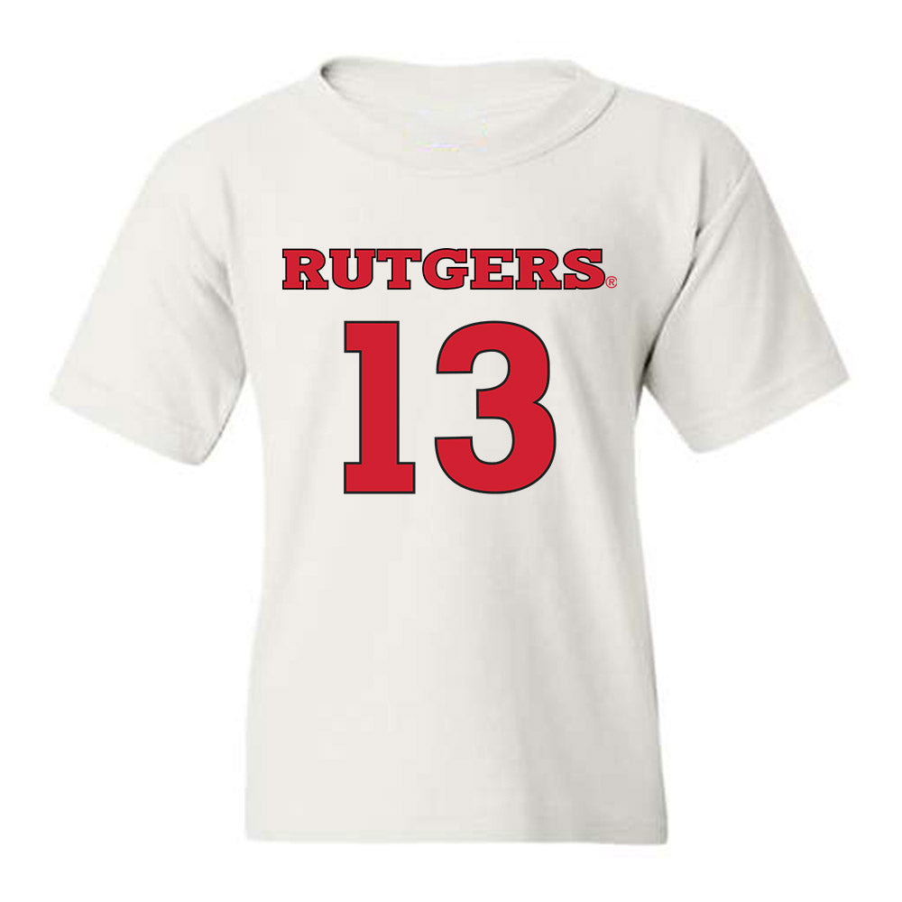 Rutgers - NCAA Women's Soccer : Audrey Cain - Replica Shersey Youth T-Shirt