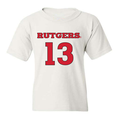 Rutgers - NCAA Women's Soccer : Audrey Cain - Replica Shersey Youth T-Shirt