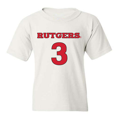 Rutgers - NCAA Women's Soccer : Lilia Calvert - Replica Shersey Youth T-Shirt-0