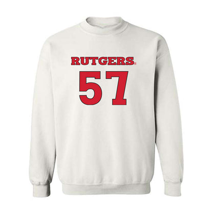 Rutgers - NCAA Women's Soccer : Riley Morris - Replica Shersey Crewneck Sweatshirt-0