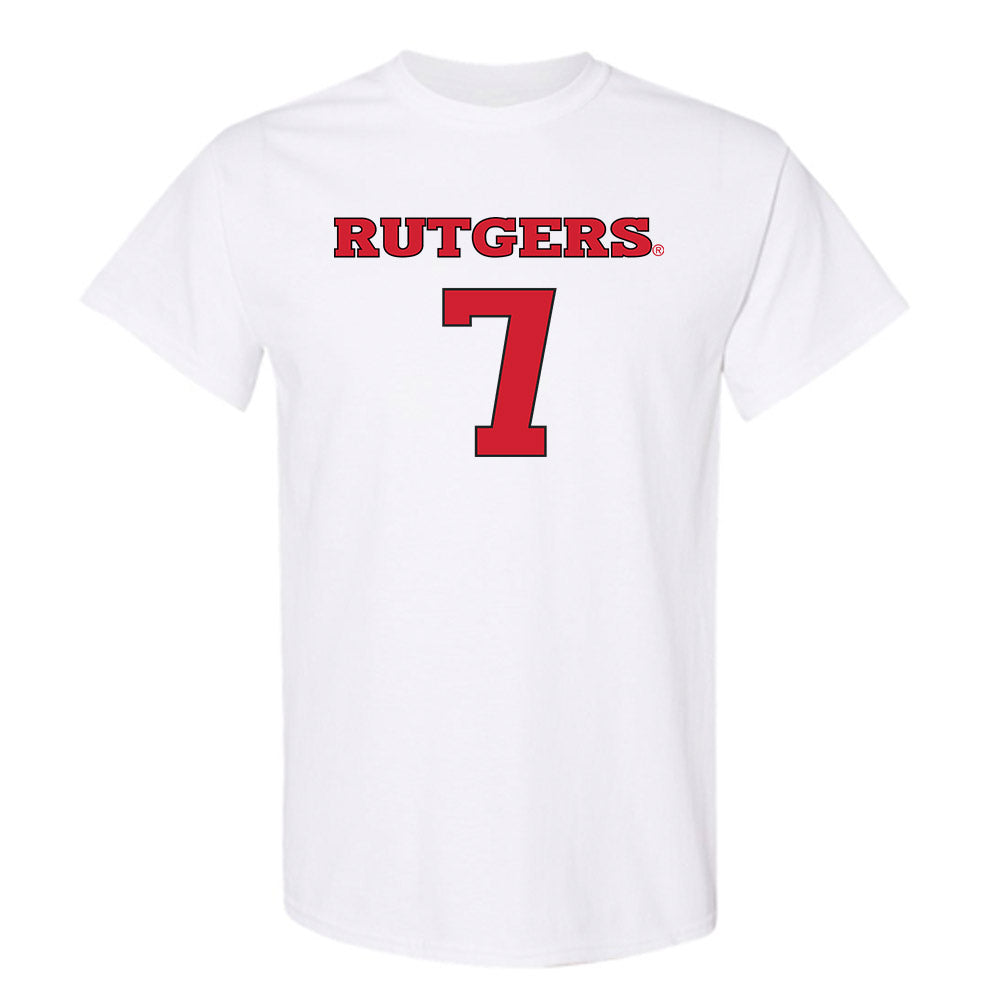 Rutgers - NCAA Women's Soccer : Kennedi Cotter - Replica Shersey T-Shirt-0