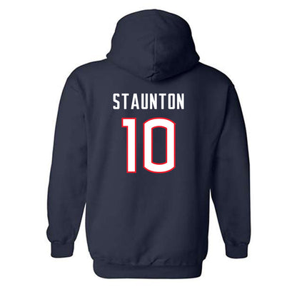 UConn - NCAA Women's Soccer : Maeve Staunton - Replica Shersey Hooded Sweatshirt-1