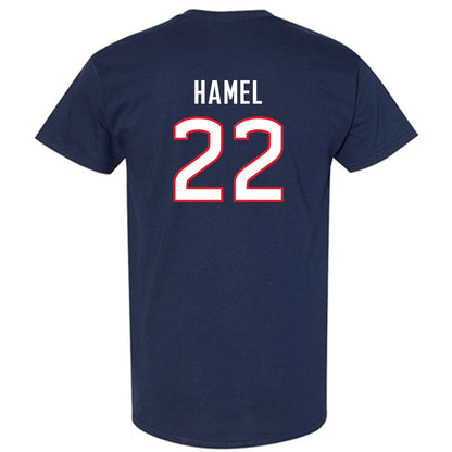 UConn - NCAA Men's Soccer : Johan Hamel - Replica Shersey T-Shirt-1