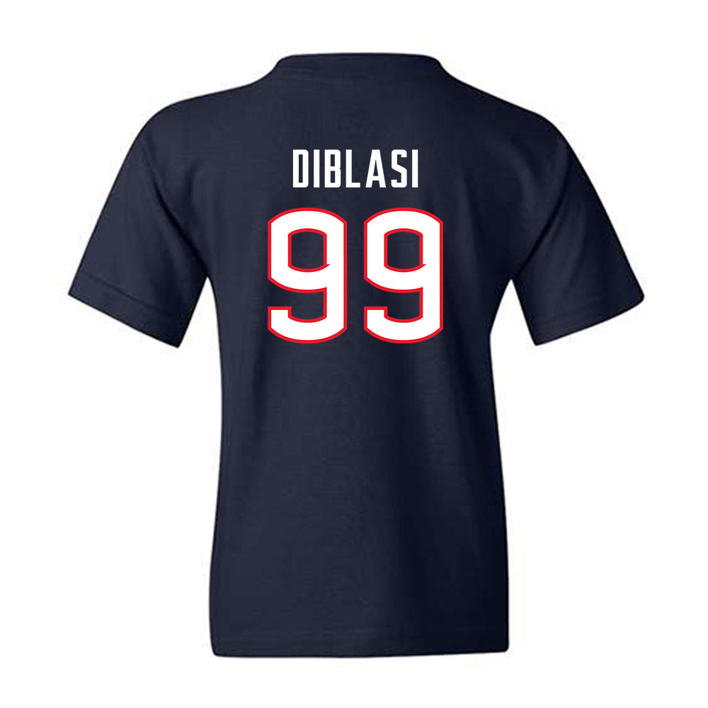 UConn - NCAA Women's Soccer : Elizabeth DiBlasi - Replica Shersey Youth T-Shirt-1