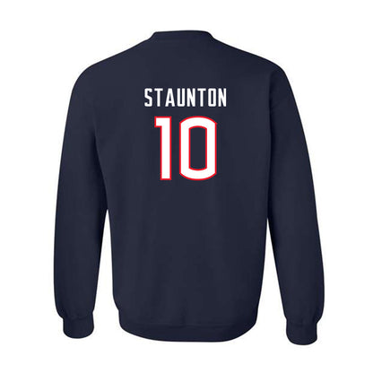 UConn - NCAA Women's Soccer : Maeve Staunton - Replica Shersey Crewneck Sweatshirt-1