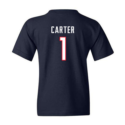 UConn - NCAA Men's Soccer : Adam Carter - Replica Shersey Youth T-Shirt-1