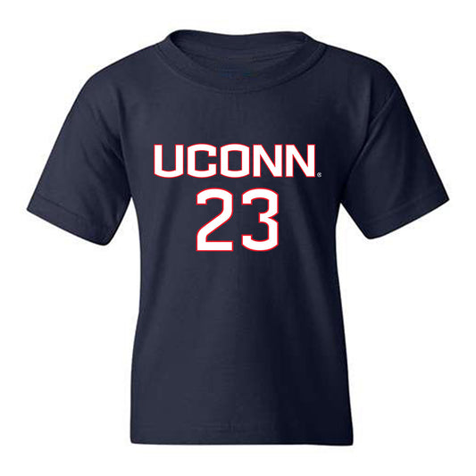 UConn - NCAA Men's Soccer : Preston Alessio - Replica Shersey Youth T-Shirt-0