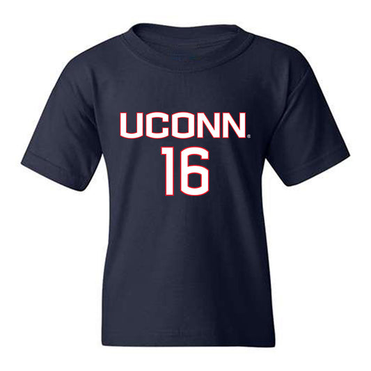 UConn - NCAA Men's Soccer : Jacques Mason - Replica Shersey Youth T-Shirt-0