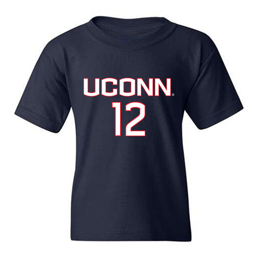 UConn - NCAA Women's Soccer : Olivia Beauvois - Replica Shersey Youth T-Shirt-0