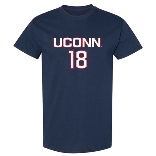 UConn - NCAA Men's Soccer : Charlie Holmes - Replica Shersey T-Shirt-0