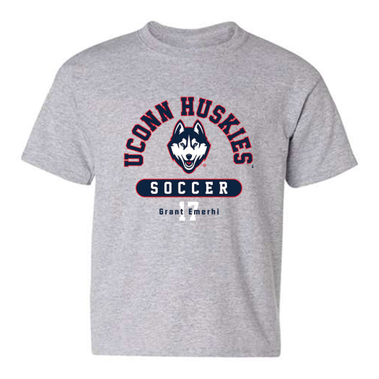 UConn - NCAA Men's Soccer : Grant Emerhi - Classic Fashion Shersey Youth T-Shirt-0